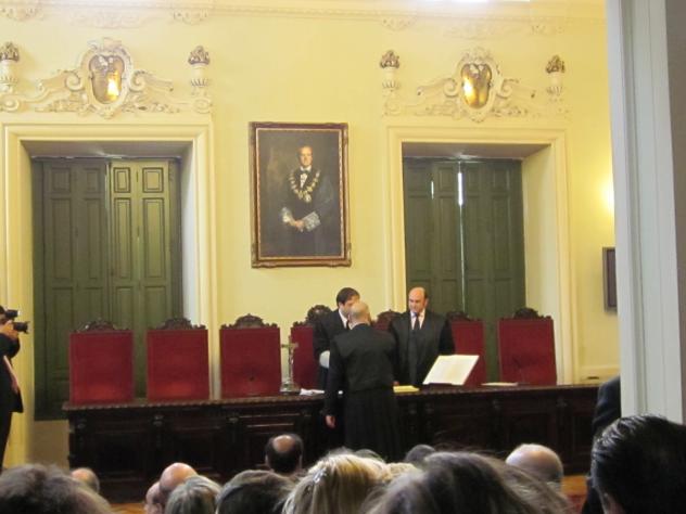 Foto: Entrega de diplomas en el Palacio de Justicia - Madrid (Comunidad de Madrid), España
