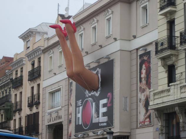 Foto: Cartel tridimensional en el Teatro de la Latina - Madrid (Comunidad de Madrid), España