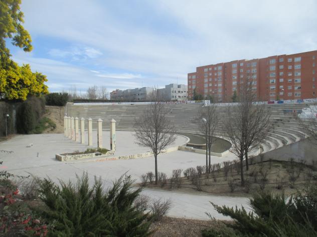 Foto: Auditorio Violeta Parra en el parque de Salvador Allende - Madrid (Comunidad de Madrid), España