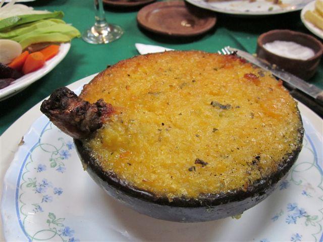 Foto: Comida típica: pastel de choclo - Pomaire (Región Metropolitana), Chile