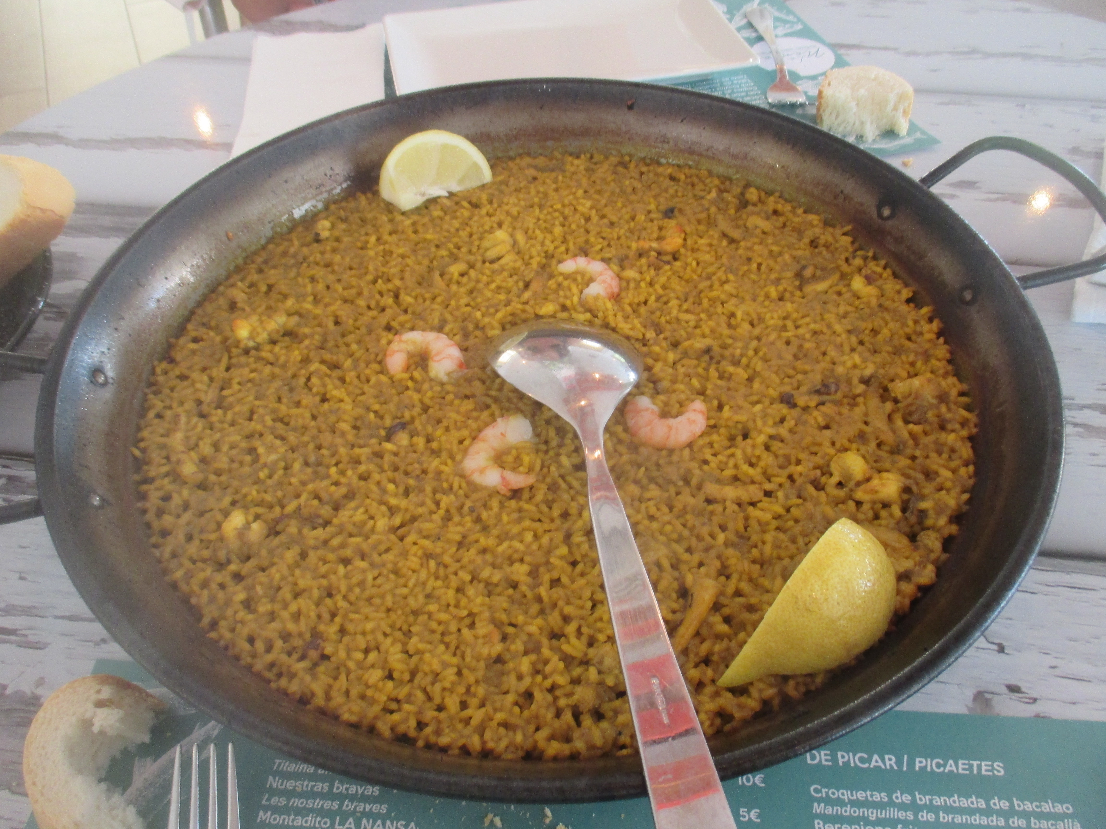 Foto: Plato típico: arroz del senyoret - Oliva (València), España
