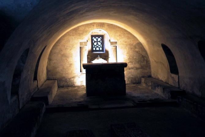 Foto: Cripta de Santa Leocadia en la catedral - Oviedo (Asturias), España