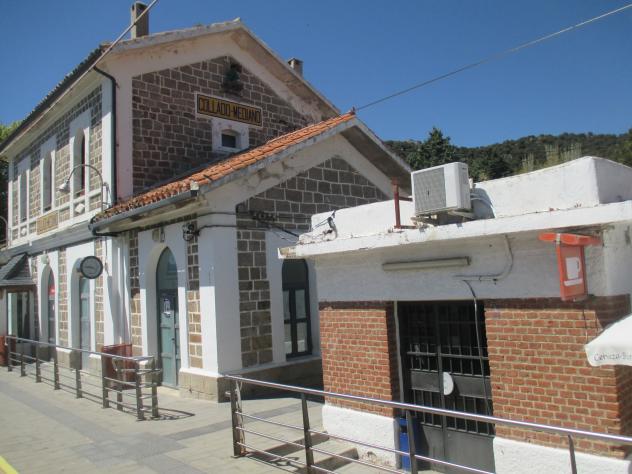 Foto: La estación de tren - Collado Mediano (Madrid), España