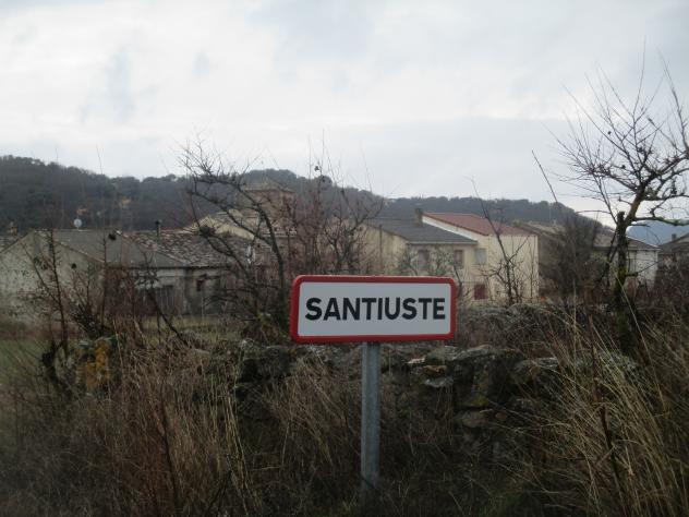 Foto: Panorama desde la carretera - Santiuste (Guadalajara), España