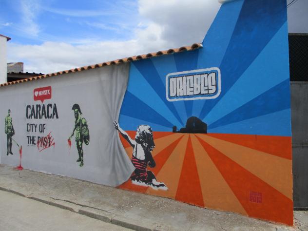 Foto: Mural dedicado a Caraca - Driebes (Guadalajara), España