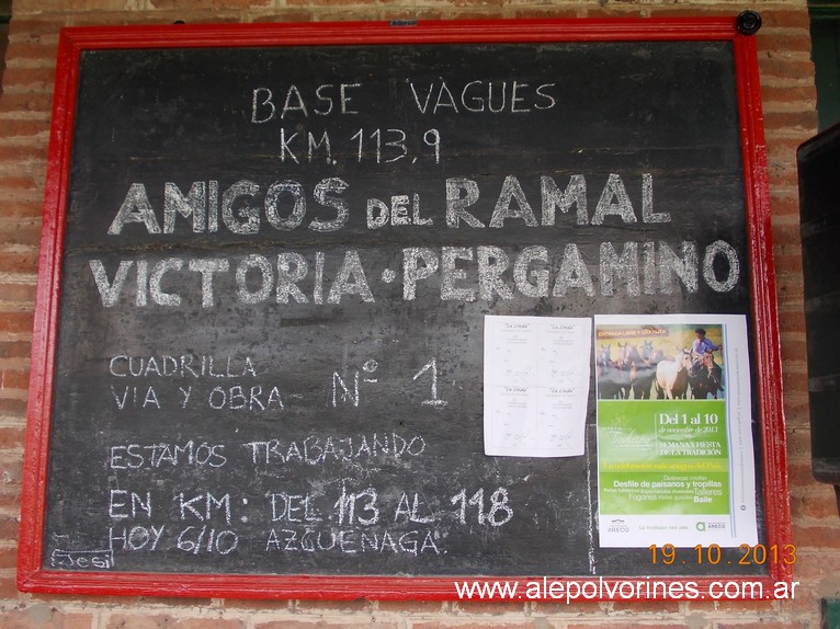 Foto: Estación Vagues - Vagues (Buenos Aires), Argentina