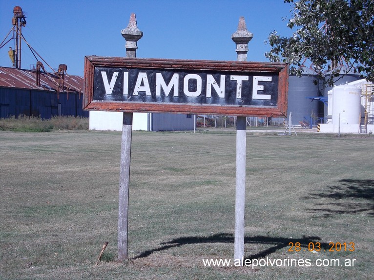 Foto: Estación Viamonte - Viamonte (Córdoba), Argentina