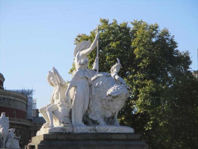Foto: América en el memorial del Príncipe Alberto - Londres (England), El Reino Unido