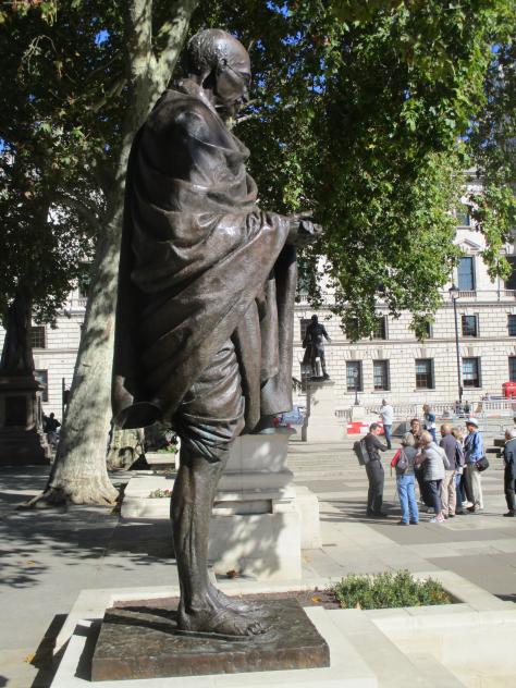 Foto: Monumento a Gandhi - Londres (England), El Reino Unido
