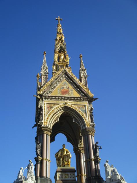 Foto: Detalle del memorial del Príncipe Alberto - Londres (England), El Reino Unido