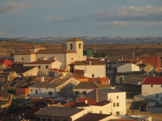 Foto: Vista del pueblo - Driebes (Guadalajara), España