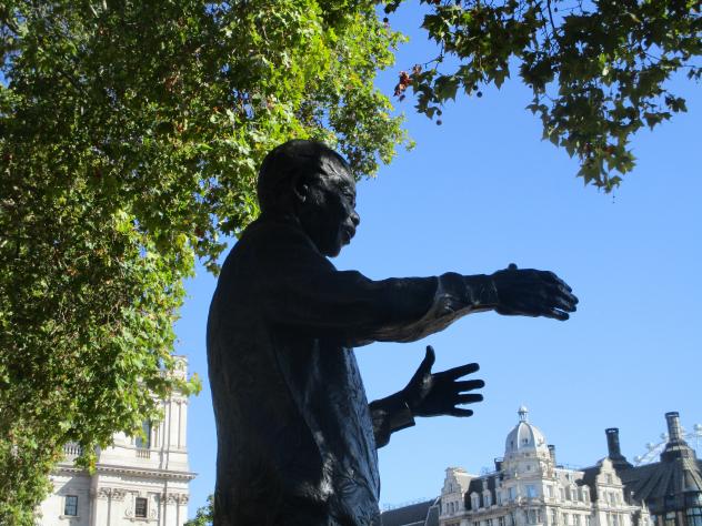Foto: Nelson Mandela - Londres (England), El Reino Unido