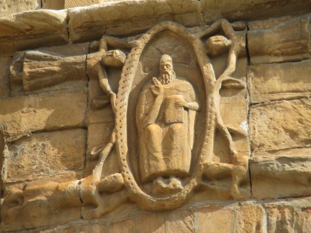 Foto: Maiestas Domini en la Colegiata - Santillana del Mar (Cantabria), España