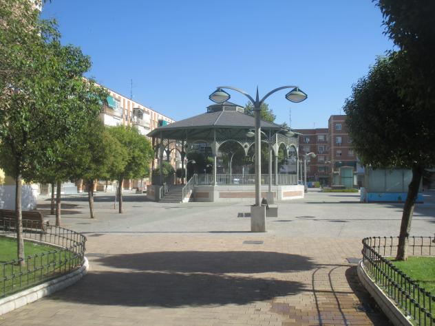 Foto: Templete de la música en los jardines de Pau Casals - Leganés (Madrid), España