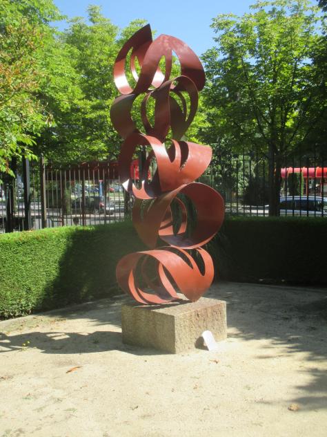 Foto: Escultura metálica - Leganés (Madrid), España