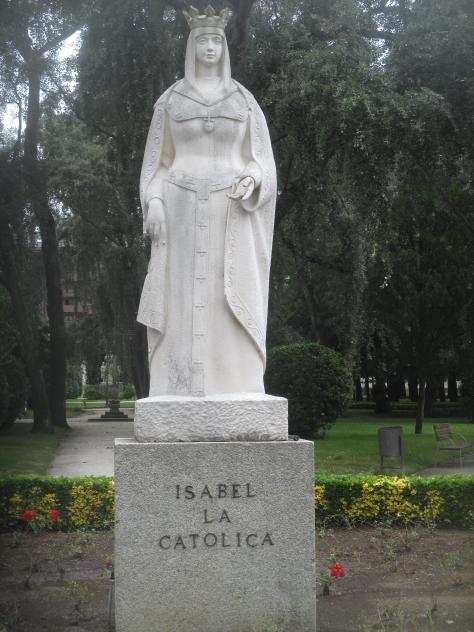 Foto: Monumento a la reina Isabel la Católica - Gijón (Asturias), España