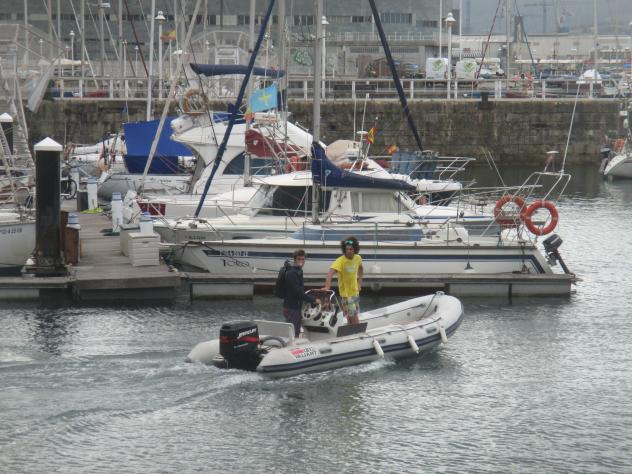 Foto: En el puerto deportivo - Gijón (Asturias), España