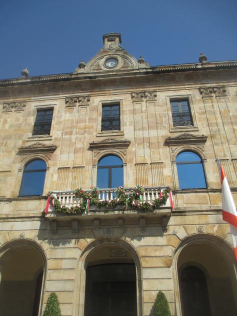 Foto: Fachada del ayuntamiento - Gijón (Asturias), España