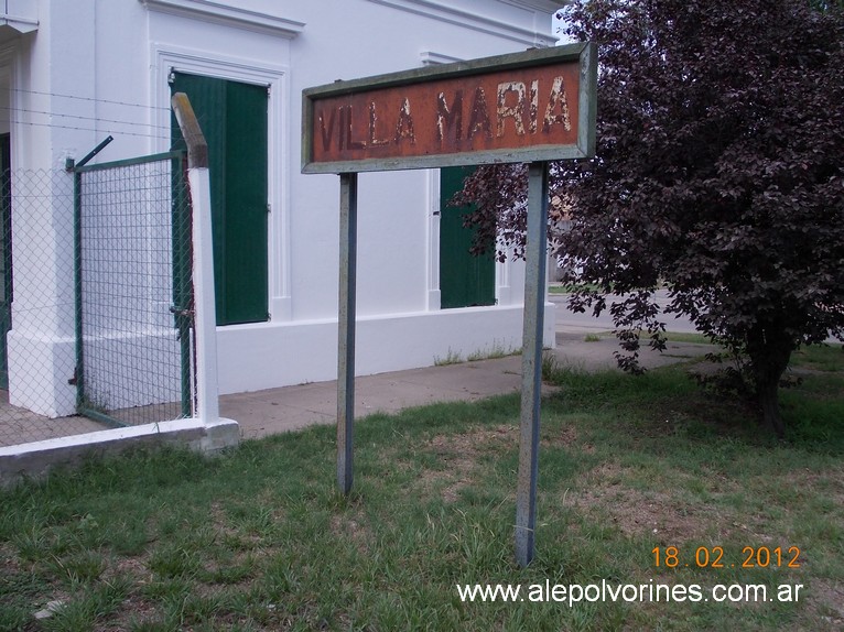 Foto: Estacion Villa Maria FCVMR - Villa Maria (Córdoba), Argentina