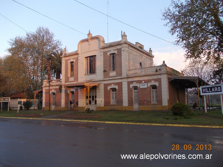 Foto: Estación Villars - Villars (Buenos Aires), Argentina