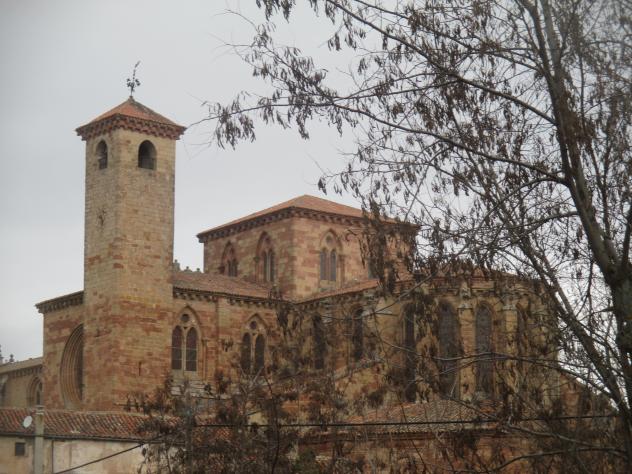 Foto: La catedral de Santa María es de estilo cisterciense - Sigüenza (Guadalajara), España