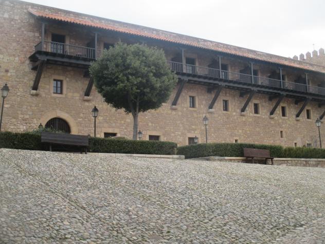 Foto: Patio de armas del castillo - Sigüenza (Guadalajara), España