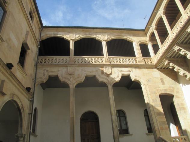 Foto: Arquería del palacio de las Salinas - Salamanca (Castilla y León), España