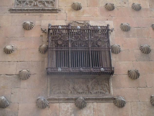 Foto: Ventana en la Casa de las Conchas - Salamanca (Castilla y León), España
