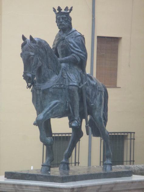 Foto: Monumento ecuestre a Alfonso VIII - Cuenca (Castilla La Mancha), España