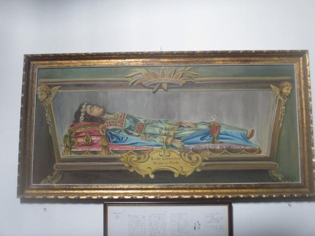 Foto: Santa Clementina virgen y mártir en Santa María - Luanco (Asturias), España