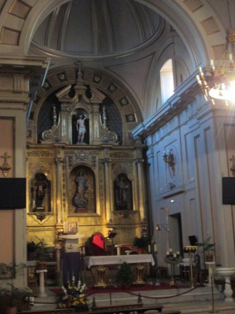 Foto: Retablo mayor en San Sebastián Mártir - Madrid (Comunidad de Madrid), España