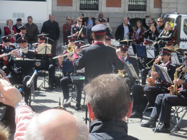 Foto: Banda Municipal en la Puerta del Sol - Madrid (Comunidad de Madrid), España
