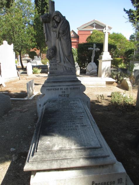 Foto: Tumbas en el Cementerio Británico - Madrid (Comunidad de Madrid), España