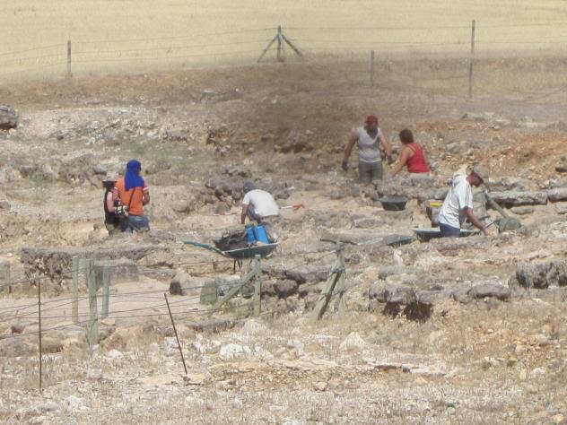 Foto: Trabajos arqueológicos en Recópolis - Zorita de los Canes (Guadalajara), España