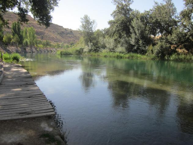 Foto: Parque en el río Tajo - Zorita de los Canes (Guadalajara), España
