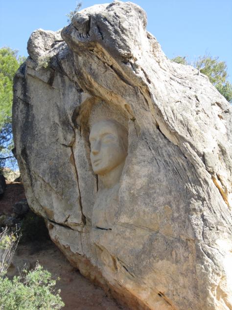 Foto: Dama del pantano en la ruta de las caras - Buendía (Guadalajara), España