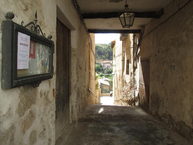 Foto: Callejón de las siete chimeneas - Pastrana (Guadalajara), España