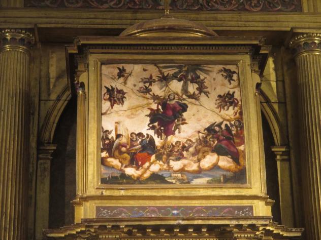 Foto: Asunción en alabastro en la Colegiata - Pastrana (Guadalajara), España