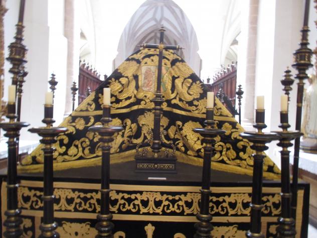 Foto: Catafalco de la princesa de Eboli en la Colegiata - Pastrana (Guadalajara), España