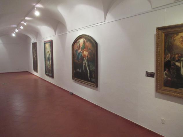 Foto: Sala de pinturas en el convento del Carmen - Pastrana (Guadalajara), España