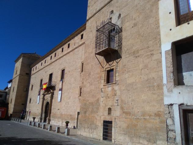 Foto: Balcón de la princesa de Eboli en el Palacio Ducal - Pastrana (Guadalajara), España