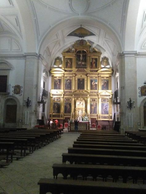 Foto: Interior de la Colegiata - Pastrana (Guadalajara), España