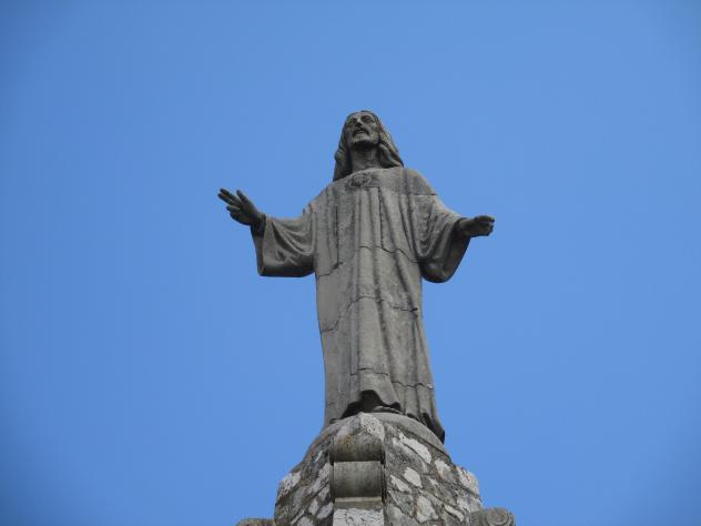 Foto: Sagrado Corazón de Jesús en Peña Matea - Pastrana (Guadalajara), España