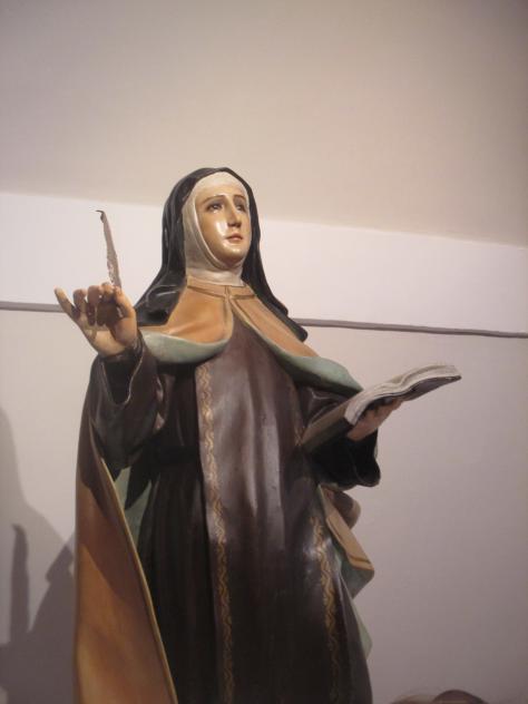 Foto: Talla de Santa Teresa de Jesús del siglo XIX - Pastrana (Guadalajara), España