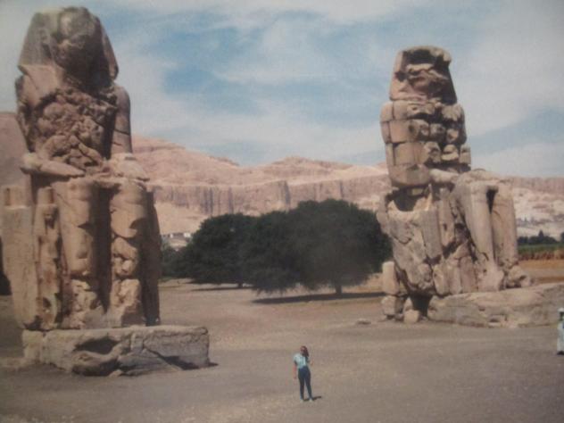 Foto: Los descomunales Colosos de Memmon - Luxor, Egipto