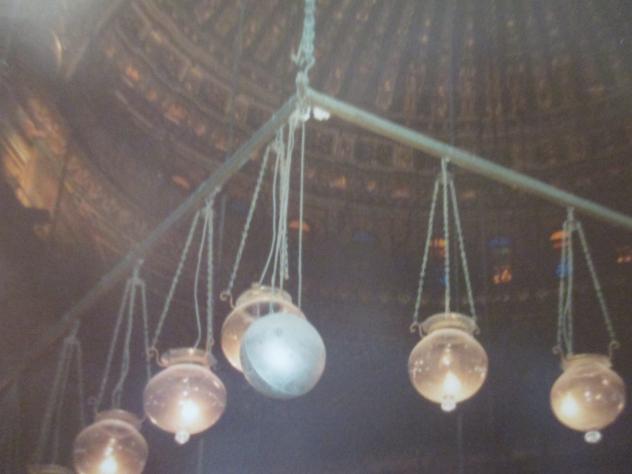 Foto: Iluminación de la mezquita de alabastro - El Cairo (Al Qāhirah), Egipto