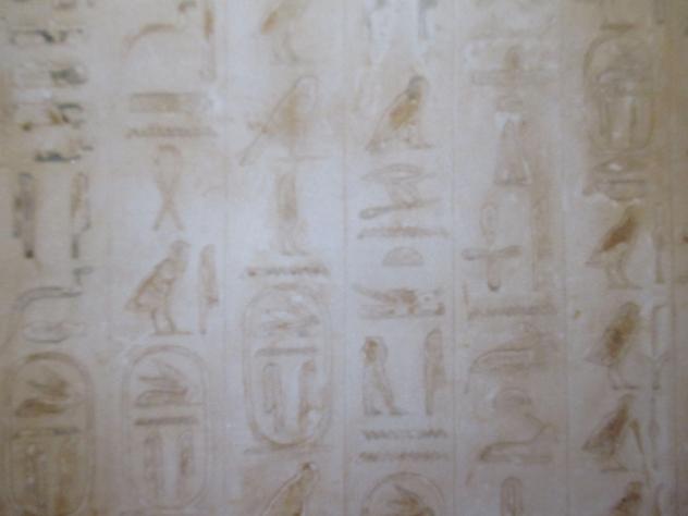 Foto: Escritura jeroglífica - El Cairo (Al Qāhirah), Egipto