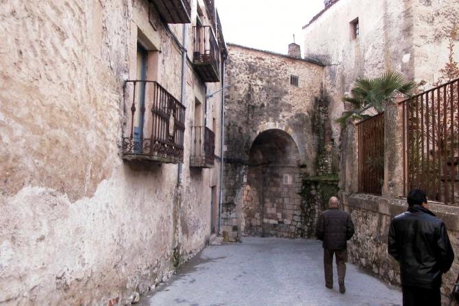 Foto: Calle medieval - Sepúlveda (Segovia), España