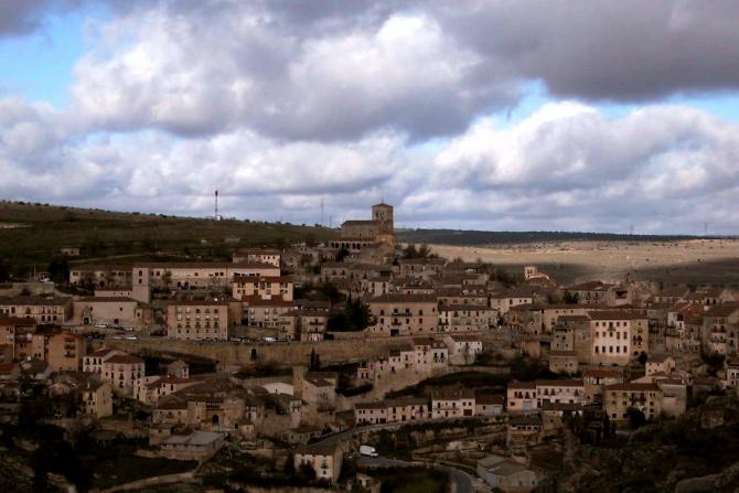 Foto: La Villa desde el Mirador - Sepúlveda (Segovia), España
