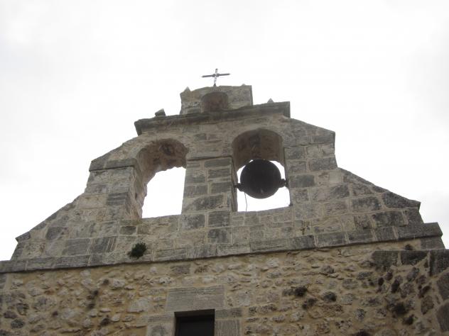 Foto: Espadaña de la iglesia - Escopete (Guadalajara), España